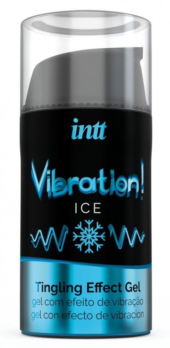 Жидкий интимный гель с эффектом вибрации Vibration! Ice - 15 мл. - INTT - купить с доставкой в Ногинске