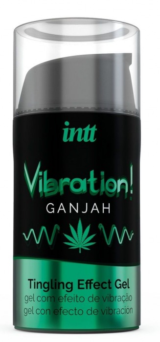 Жидкий интимный гель с эффектом вибрации Vibration! Ganjah - 15 мл. - INTT - купить с доставкой в Ногинске