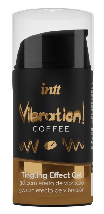 Жидкий интимный гель с эффектом вибрации Vibration! Coffee - 15 мл. - INTT - купить с доставкой в Ногинске