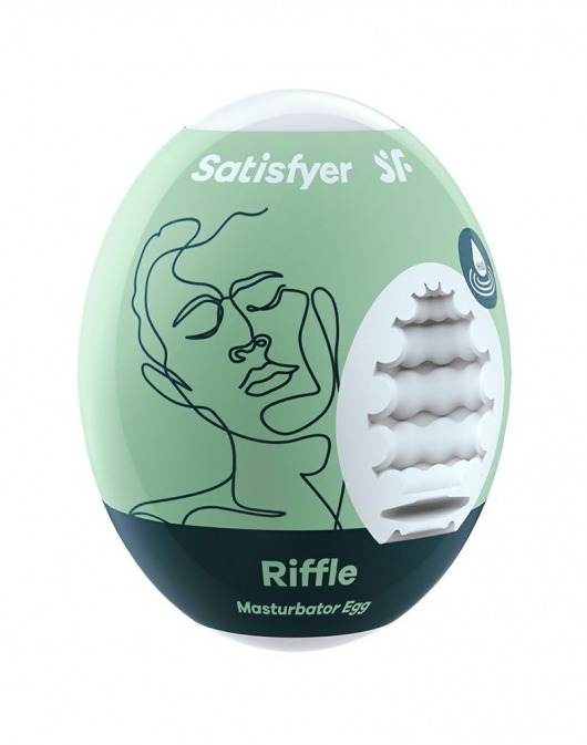 Мастурбатор-яйцо Satisfyer Riffle Mini Masturbator - Satisfyer - в Ногинске купить с доставкой