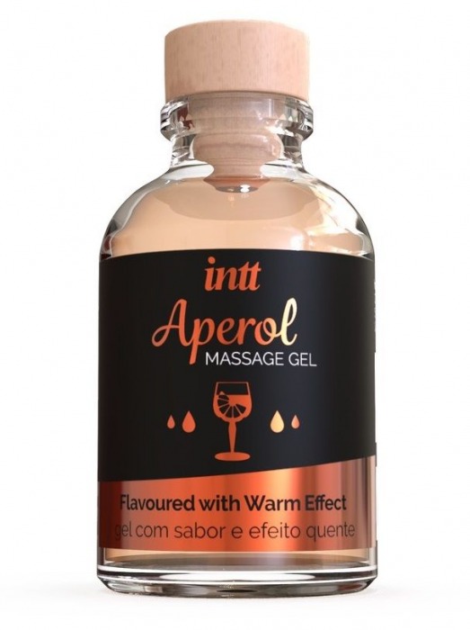 Массажный гель с согревающим эффектом Aperol - 30 мл. - INTT - купить с доставкой в Ногинске