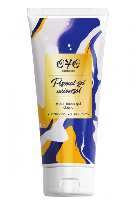Интимная смазка на водной основе OYO Personal Gel Universal - 50 мл. - OYO - купить с доставкой в Ногинске