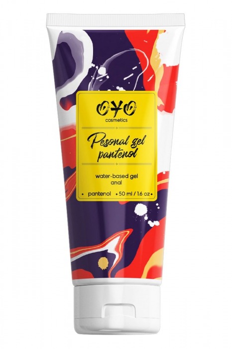 Анальная смазка на водной основе OYO Personal Gel Pantenol - 50 мл. - OYO - купить с доставкой в Ногинске