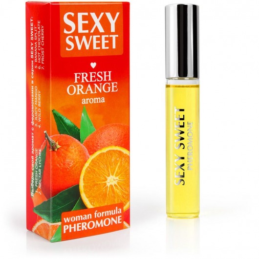 Парфюм для тела с феромонами Sexy Sweet с ароматом апельсина - 10 мл. -  - Магазин феромонов в Ногинске