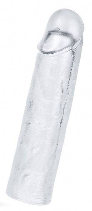Прозрачная насадка-удлинитель Flawless Clear Penis Sleeve Add 1 - 15,5 см. - Lovetoy - в Ногинске купить с доставкой