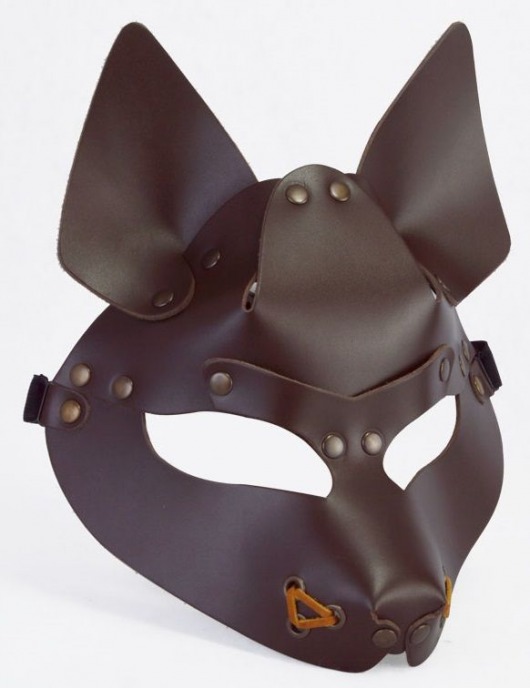 Коричневая маска Wolf - Sitabella - купить с доставкой в Ногинске