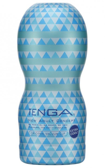 Мастурбатор с охлаждающей смазкой TENGA Original Vacuum Cup Extra Cool - Tenga - в Ногинске купить с доставкой
