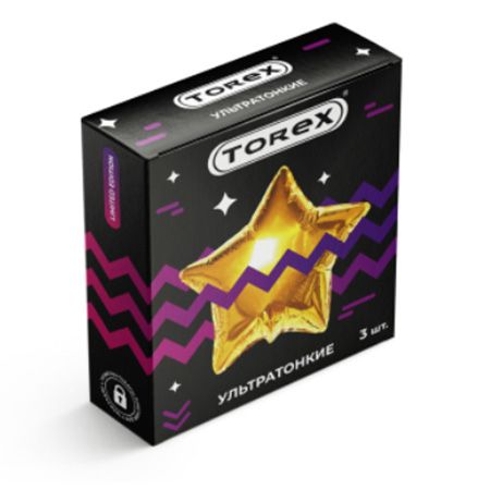 Презервативы Torex Party  Ультратонкие  - 3 шт. - Torex - купить с доставкой в Ногинске