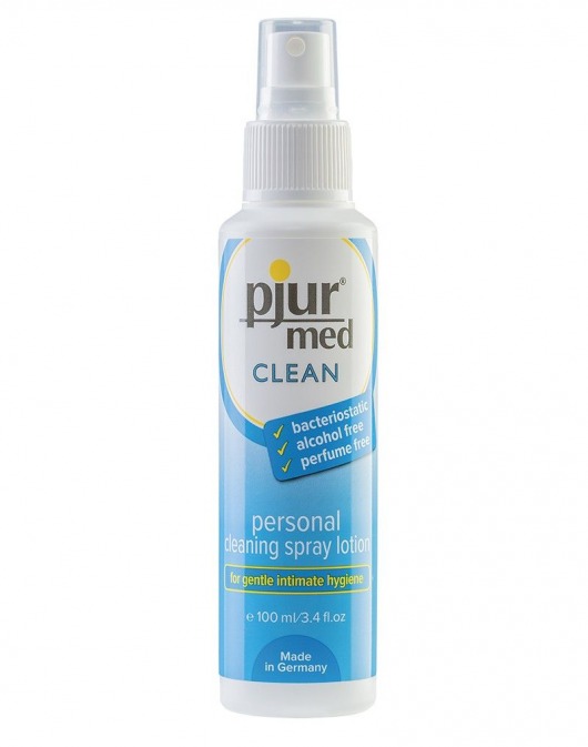 Гигиенический спрей pjur MED Clean Spray - 100 мл. - Pjur - купить с доставкой в Ногинске