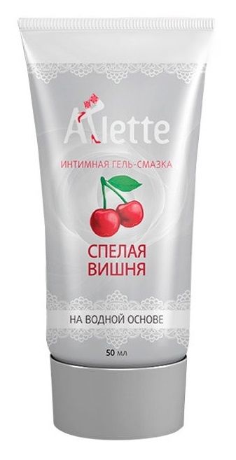 Интимная гель-смазка на водной основе Arlette  Спелая вишня  - 50 мл. - Arlette - купить с доставкой в Ногинске