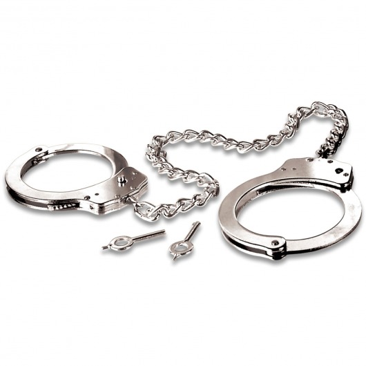 Металлические наручники Metal Leg Cuffs - Pipedream - купить с доставкой в Ногинске