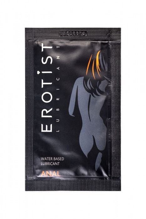 Пробник лубриканта на водной основе Erotist Anal - 4 мл. - Erotist Lubricants - купить с доставкой в Ногинске