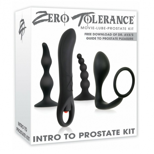 Набор стимуляторов простаты Intro To Prostate Kit - Zero Tolerance - в Ногинске купить с доставкой