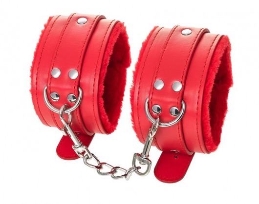 Красные оковы Anonymo из искусственной кожи - ToyFa - купить с доставкой в Ногинске