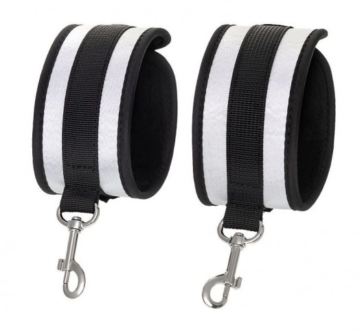 Серебристо-черные оковы Anonymo - ToyFa - купить с доставкой в Ногинске