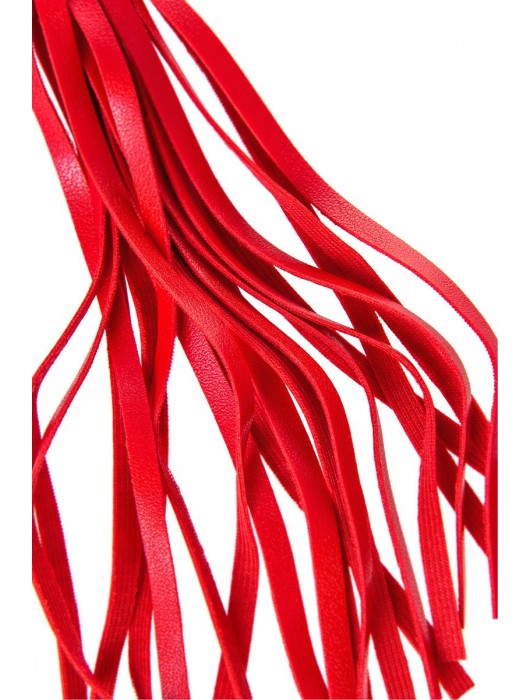 Красно-черный флоггер Anonymo - 28 см. - ToyFa - купить с доставкой в Ногинске