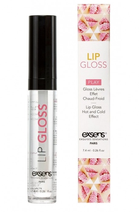 Блеск для губ Lip Gloss Strawberry с ароматом клубники - 7 мл. - Exsens - купить с доставкой в Ногинске