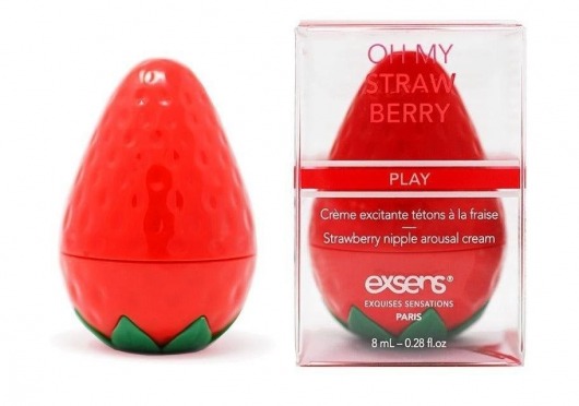 Крем для стимуляции сосков Oh My Strawberry - 8 мл. - Exsens - купить с доставкой в Ногинске