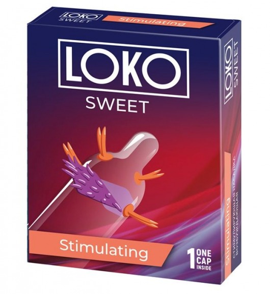 Стимулирующая насадка на пенис LOKO SWEET с возбуждающим эффектом - Sitabella - в Ногинске купить с доставкой