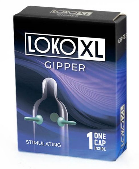 Стимулирующая насадка на пенис LOKO XL GIPPER - Sitabella - в Ногинске купить с доставкой