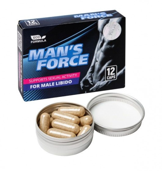 Пищевой концентрат для мужчин MANS FORCE  - 12 капсул - Sitabella - купить с доставкой в Ногинске