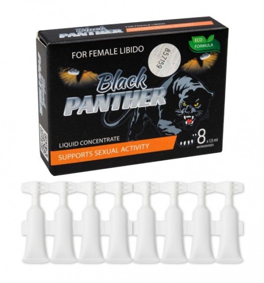 Пищевой концентрат для женщин BLACK PANTER - 8 монодоз (по 1,5 мл.) - Sitabella - купить с доставкой в Ногинске