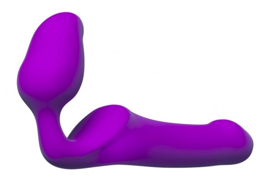 Лиловый безремневой страпон Queens M - Adrien Lastic - купить с доставкой в Ногинске