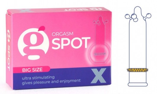 Стимулирующая насадка G-Spot X Big size - Sitabella - купить с доставкой в Ногинске