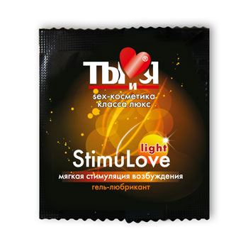 Разогревающий гель-лубрикант Stimulove Light в одноразовой упаковке - 4 гр. - Биоритм - купить с доставкой в Ногинске