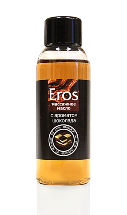 Масло массажное Eros tasty с ароматом шоколада - 50 мл. - Биоритм - купить с доставкой в Ногинске