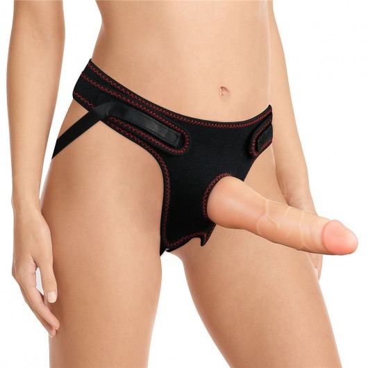 Женский страпон Easy Strapon Set 7.5 - 19 см. - Lovetoy - купить с доставкой в Ногинске