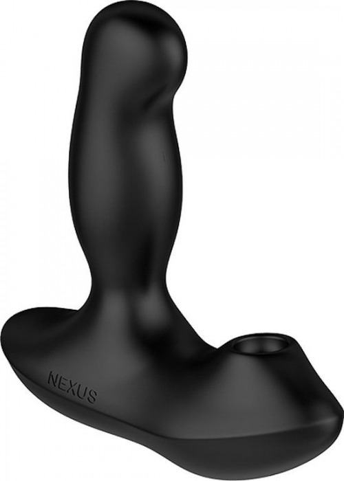 Черный вибратор-ротатор для стимуляции простаты Nexus Revo Air - Nexus Range - в Ногинске купить с доставкой