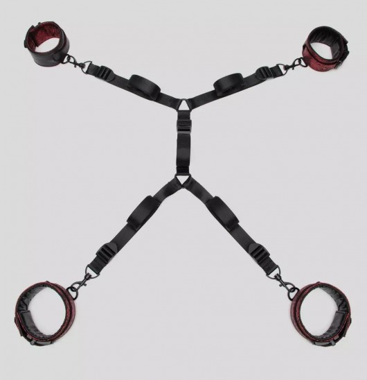Изысканный набор фиксаций на кровати Reversible Under Mattress Restraint Set - Fifty Shades of Grey - купить с доставкой в Ногинске