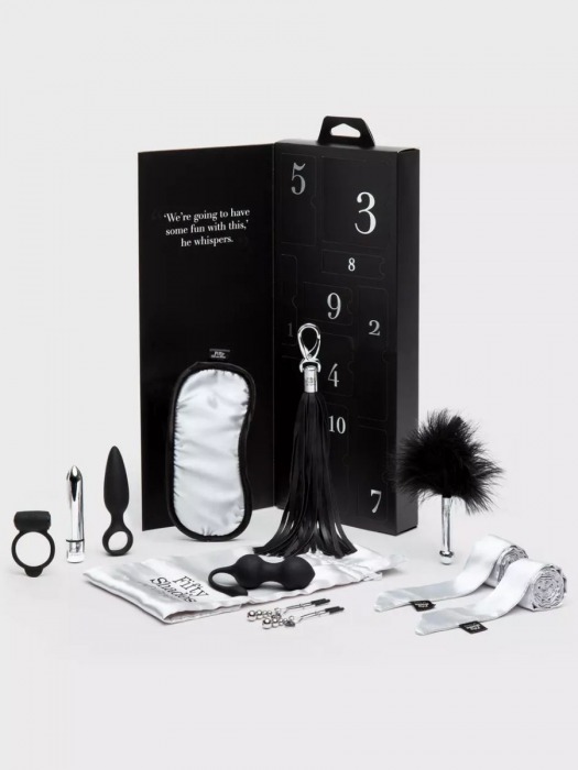 Эротический набор Pleasure Overload 10 Days of Play Gift Set - Fifty Shades of Grey - купить с доставкой в Ногинске