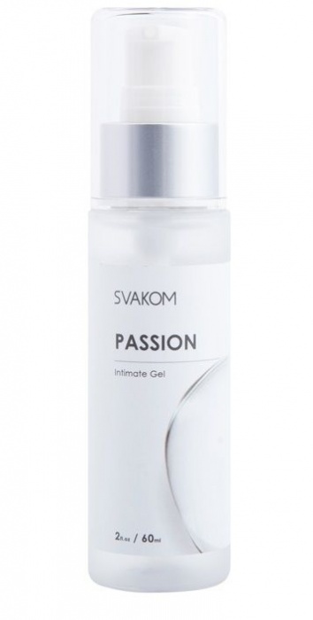 Смазка на водной основе Passion Intimate Gel - 60 мл. - Svakom - купить с доставкой в Ногинске