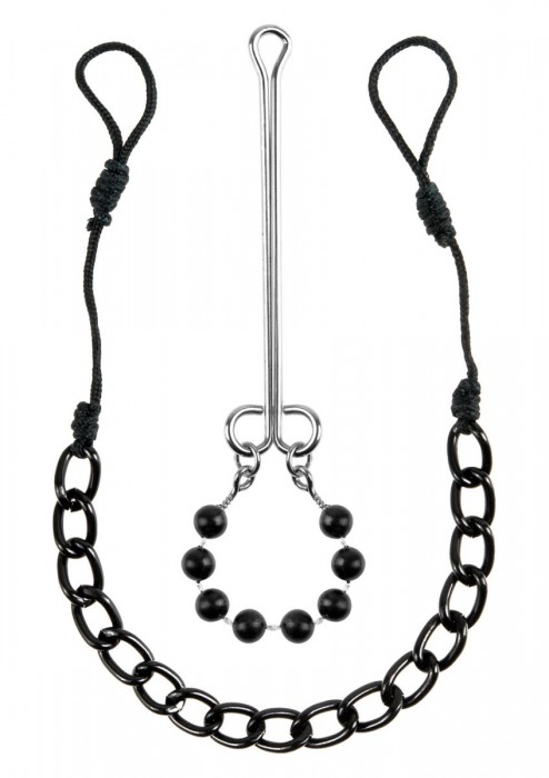 Интимные украшения с бусинами NIPPLE   CLIT JEWELRY - Pipedream - купить с доставкой в Ногинске