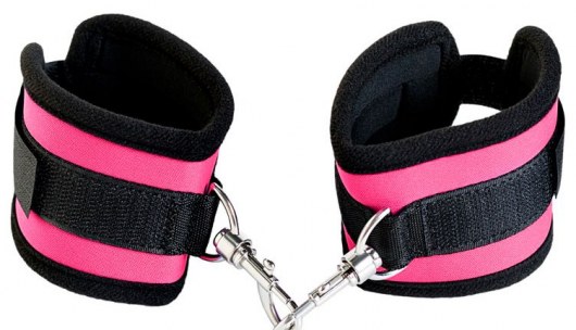 Оковы на ноги из неопрена розового цвета - ToyFa - купить с доставкой в Ногинске