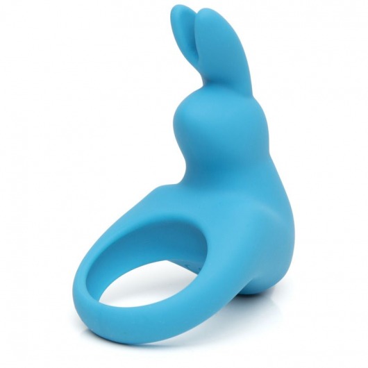 Голубое эрекционное виброкольцо Happy Rabbit Rechargeable Rabbit Cock Ring - Happy Rabbit - в Ногинске купить с доставкой