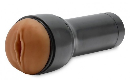 Коричневый мастурбатор-вагина Feel Stroker - Kiiroo - в Ногинске купить с доставкой
