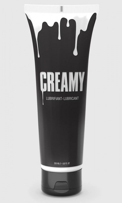 Смазка на водной основе Creamy с консистенцией спермы - 250 мл. - Strap-on-me - купить с доставкой в Ногинске