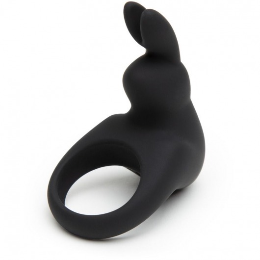 Черное эрекционное виброкольцо Happy Rabbit Rechargeable Rabbit Cock Ring - Happy Rabbit - в Ногинске купить с доставкой