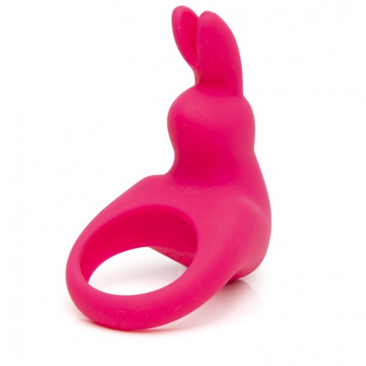 Розовое эрекционное виброкольцо Happy Rabbit Rechargeable Rabbit Cock Ring - Happy Rabbit - в Ногинске купить с доставкой