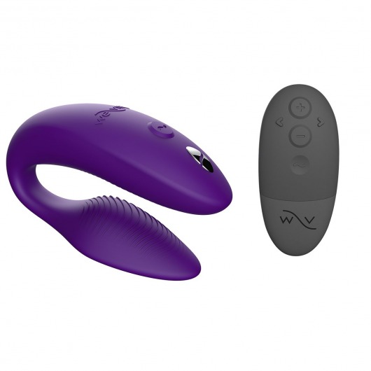 Фиолетовый вибратор для пар We-Vibe Sync 2 - We-vibe