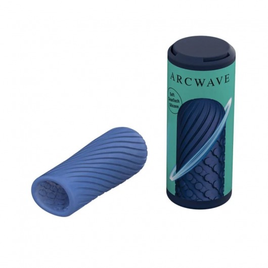 Синий двусторонний мастурбатор Arcwave Ghost Pocket Stroker - Arcwave - в Ногинске купить с доставкой