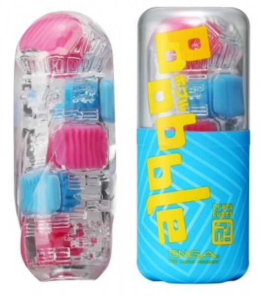 Мастурбатор Tenga Bobble Crazy Cubes - Tenga - в Ногинске купить с доставкой