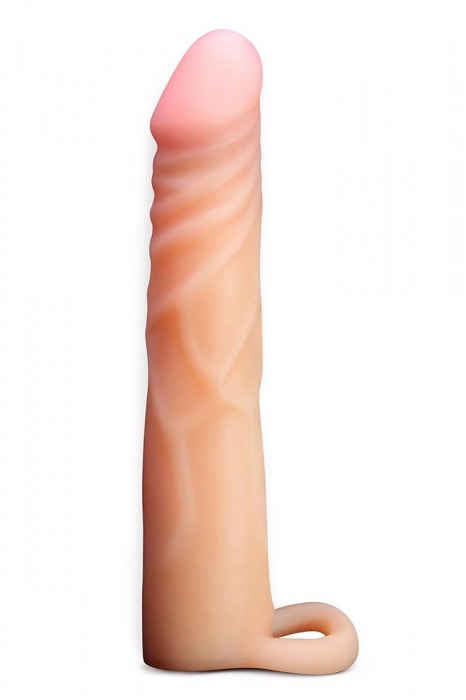 Телесная насадка на пенис Cock Xtender - 17,7 см. - Blush Novelties - в Ногинске купить с доставкой