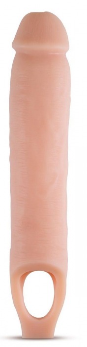 Телесная насадка на пенис 11.5 Inch Cock Sheath Penis Extender - 29,2 см. - Blush Novelties - в Ногинске купить с доставкой