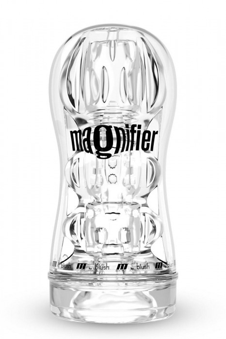 Прозрачный мастурбатор Soft and Wet Magnifier - Blush Novelties - в Ногинске купить с доставкой