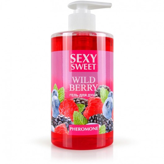 Гель для душа Sexy Sweet Wild Berry с ароматом лесных ягод и феромонами - 430 мл. -  - Магазин феромонов в Ногинске