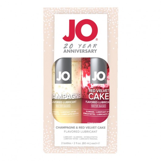 Подарочный набор из 2 лубрикантов Limited Edition 20 Year Anniversary Set - System JO - купить с доставкой в Ногинске